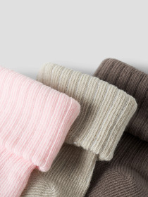 NAME IT 3-Pak Strømper Nobba  Almond Milk